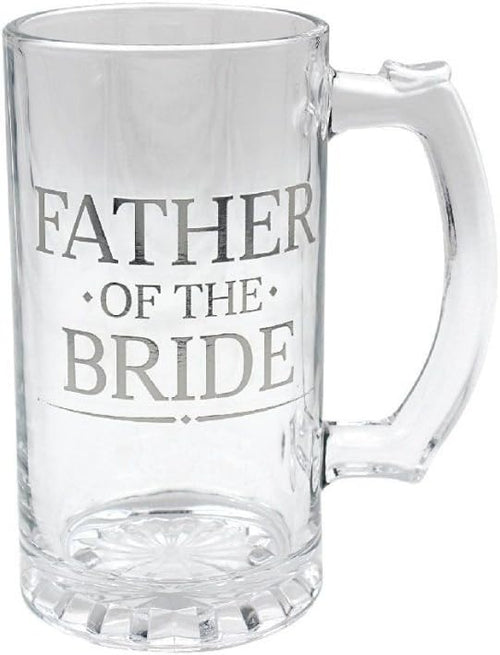 Father of the Bride Glass Tankard