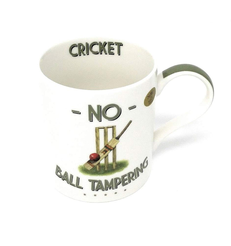 Boxed No Ball Tampering Fine China Mug 13x9x10cm