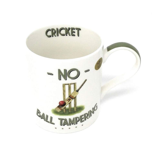 Boxed No Ball Tampering Fine China Mug 13x9x10cm