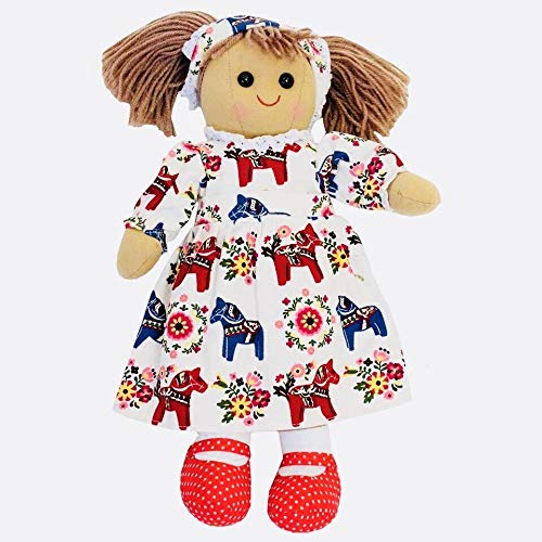 Powell Craft Horse Print Rag Doll