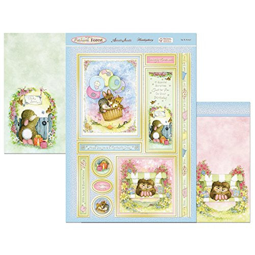 hunkydory adorable scorable return to patchwork forest luxury topper set up 7 away