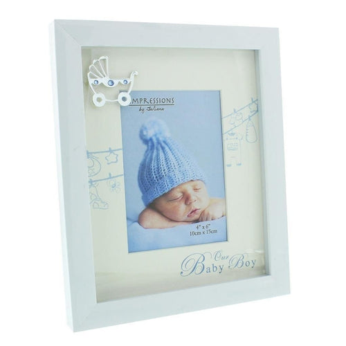 Impressions by Juliana - It's a Boy Photo Frame - 6" x 4" - CG524B - New