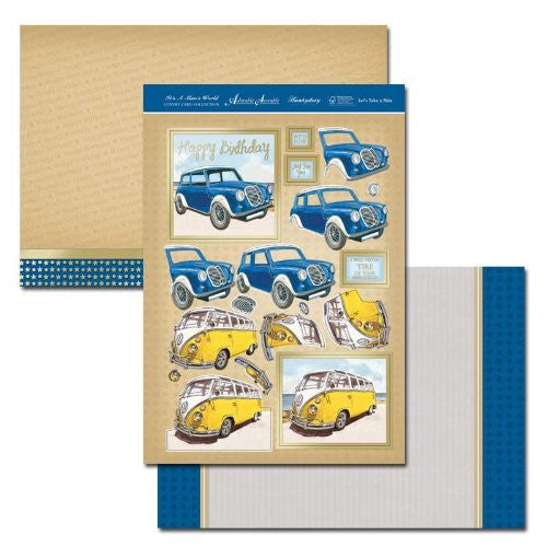 hunkydory adorable scorable luxury card topper set lets take a ride