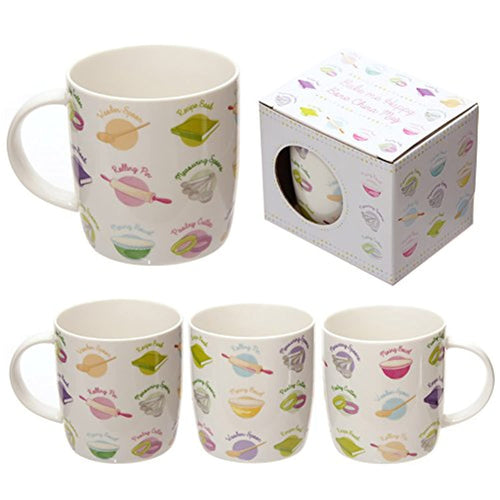 Funky Kitchen & Baking Design Bone China Mug