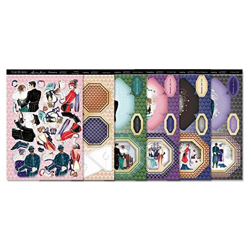 hunkydory festive decadence range festive deco secret door card kit