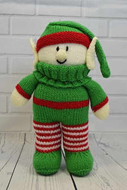 KNITTING PATTERN Festive Friends Elf Soft Toy From Knitting by Post