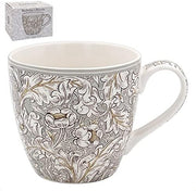 The Leonardo Collection LP94633 Breakfast Mug, William Morris Bachelor's Button, Fine China, Boxed