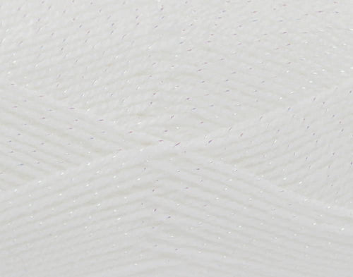 King Cole Glitz DK Knitting Yarn Diamond White (483)