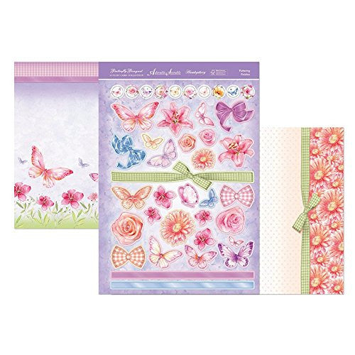 Butterfly Bouquet Topper Set - Fluttering Finishes - Hunkydory