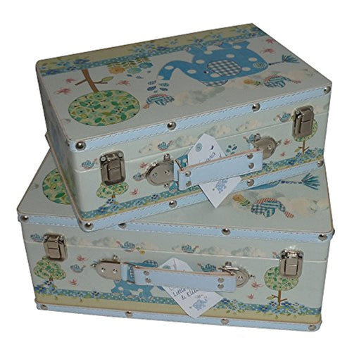 Bird and Ellie Set of 2 Childrens Case in Blue