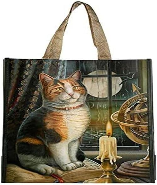 Puckator Lisa Parker Adventure Awaits Cat Shopping Bag