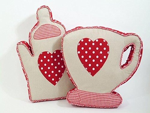 Cup / Teapot Shape Decorative Cushion for Sofa Living Room