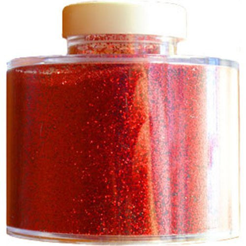 Large Red Glitter Pot (100gm)