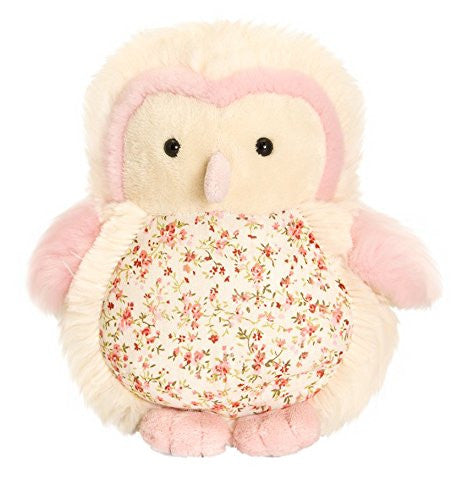 Keel Toys Belle Rose Owl 15cm - Image is for illustrative purpose only