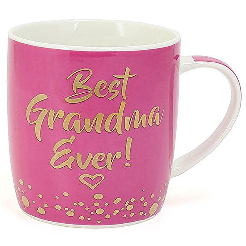 Bubbly Pink Mug Grandma