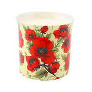 Exotic Scented Candle Jar Poppy