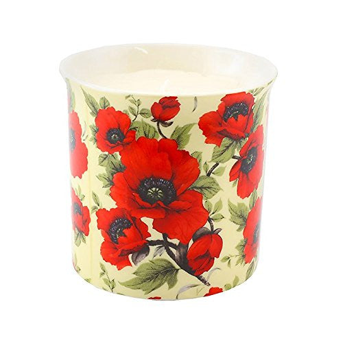 Exotic Scented Candle Jar Poppy