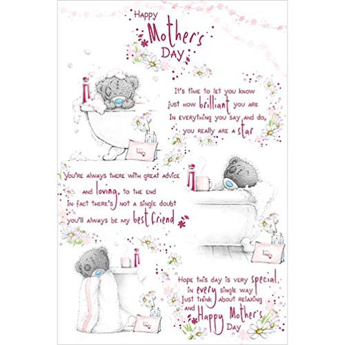 Me To You Bear Mother's Day Verse Mother's Day Card