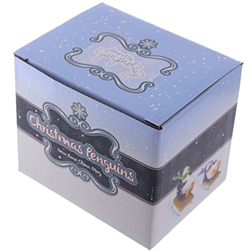 Christmas New Bone China Mug - Christmas Penguins