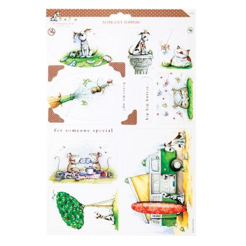 Hot Diggity Dog - Die-cut Toppers A4 Great Outdoors (HOT 157101)