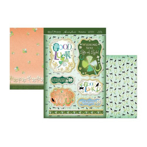 hunkydory adorable scorable luxury topper set special moments sending good luck