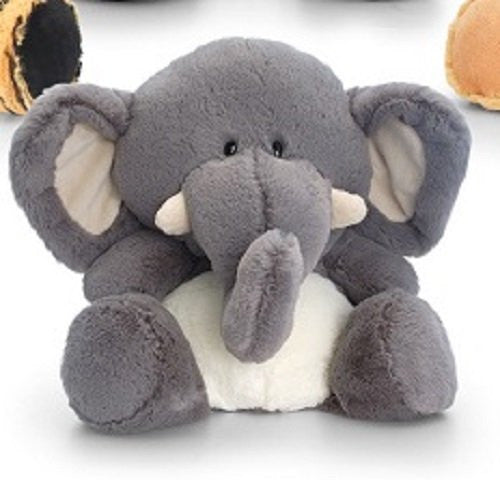 Keel Toys 20cm Pudgey Wild Elephant Soft Toy