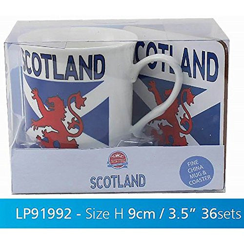Scotland Mug Mat Set