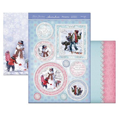 Luxury Topper Set: Snow Much Fun ~ Adorable Scorable Card Making Kit