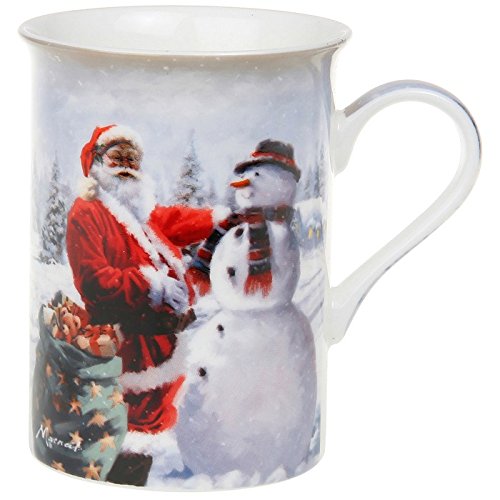 Macneil Santa Snowman Boxed Can Mug