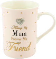 Lesser & Pavey Mum Mug with Glitter Heart