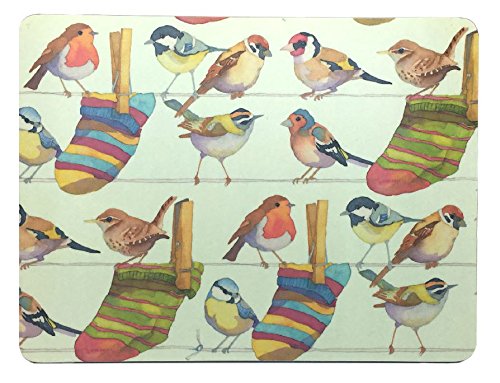 Emma Ball - "Garden Birds" Placemats - Set of 4