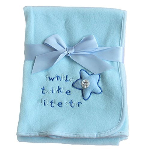 Snuggle Baby Twinkle Twinkle Little Star Baby Wrap, Sky Blue