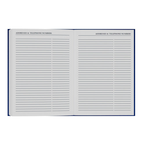 2026-2027 - Mid Year Planner - 13 Month A5 Day-to-Page Diary with Appointments - Collins Debden Desk Diary