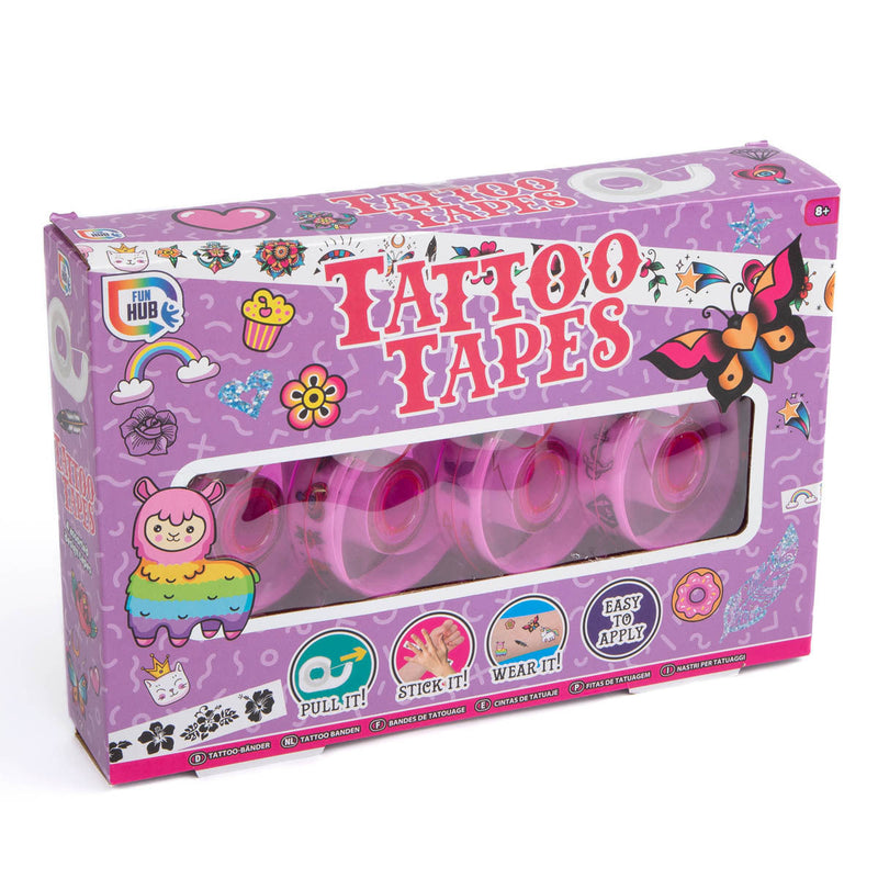 Adhesive tapes with tattoos 4 pcs