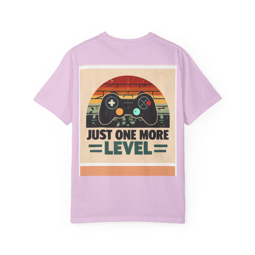 Retro Video Game Controller Just One More Level T-Shirt | Gamer Tee