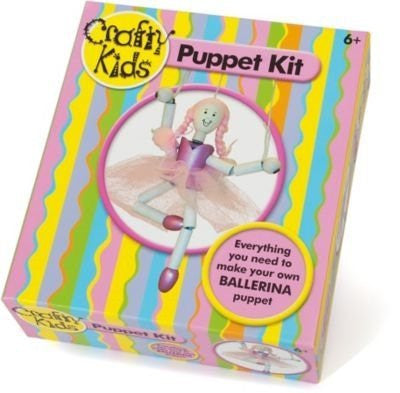 Delightful Crafty Kids Puppet Kit - Ballerina --