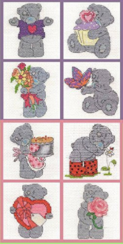 DMC Tatty Teddy Mini Kits Set Of 8