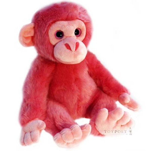 Wild Pink Animals - Monkey, Bear, Elephant, Lion, Tiger or Giraffe (Monkey)