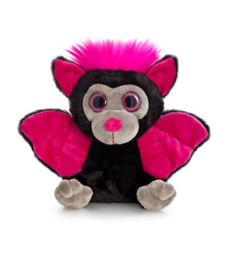 Keel Toys 25cm Moonlings Bat Black & Pink