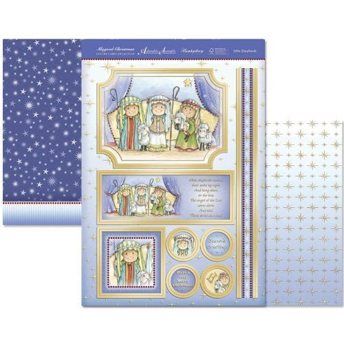 hunkydory  collection magical christmas little shepherds