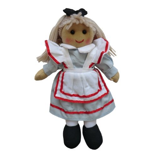 Powell Craft Alice in Wonderland 19cm Rag Doll Stocking Filler