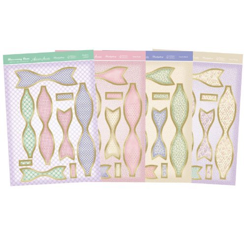 hunkydory  little paws blossoming bow embellishments kit