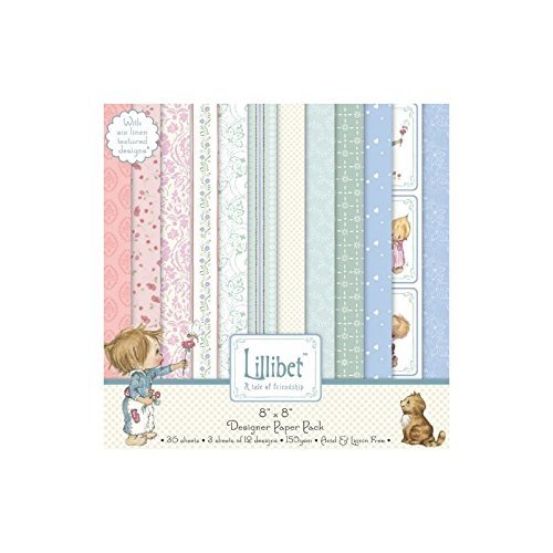 Trimcraft Lillibet 8x8 Paper Pack