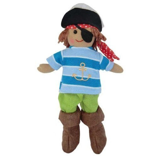 powell craft English Hand-Made Pirate rag  Doll 19cm