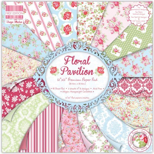 First Edition 12 x 12-inch Floral Pavilion