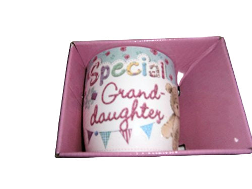 Special Granddaughter Sentimental Cute Teddy Bear Mug with Presentation Box