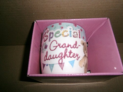 Special Granddaughter Sentimental Cute Teddy Bear Mug with Presentation Box