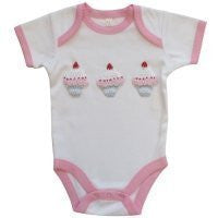 Powell Craft Cupcake Babygrow 0-6 months [Baby Product]
