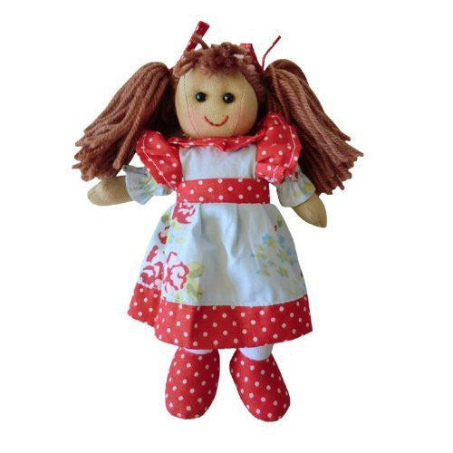 Powell Craft Small Rag Doll with blue dress- 20cm