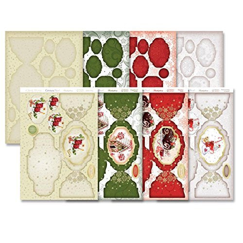 hunkydory   a family  christmas diarama card kit